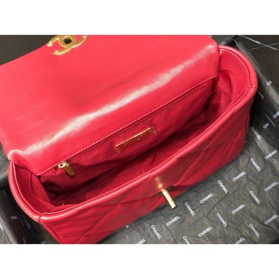 Replica Perfetta Large 19 in lana tweed con patta AS1162 AS1160 Rossa Outlet Replica Perfetta Large 19 in lana tweed con patta AS1162 AS1160 Rossa imitazioni perfette