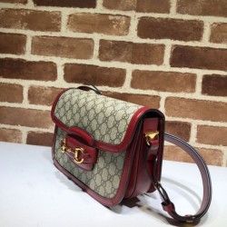 Replica Borsa a spalla piccola 1955 Horsebit 602204 rossa Outlet Borsa a spalla piccola 1955 Horsebit 602204 rossa imitazioni perfette