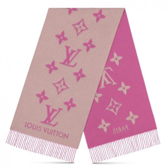 Dettagli perfetti Sciarpa Reykjavik rosa M76066 Dupe Perfetta Cloni Firmate Dettagli perfetti Sciarpa Reykjavik rosa M76066 imitazioni