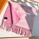 Dettagli perfetti Sciarpa Reykjavik rosa M76066 Dupe Perfetta Cloni Firmate Dettagli perfetti Sciarpa Reykjavik rosa M76066 imitazioni