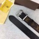 Dizionario di 40MM Cintura Monogram Macassar M9007S Dizionario di 40MM Cintura Monogram Macassar M9007S