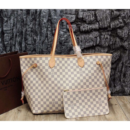 Replica Borsa Neverfull GM Tela Damier Azur N41604 Borsa Neverfull GM Tela Damier Azur N41604 imitazioni perfette
