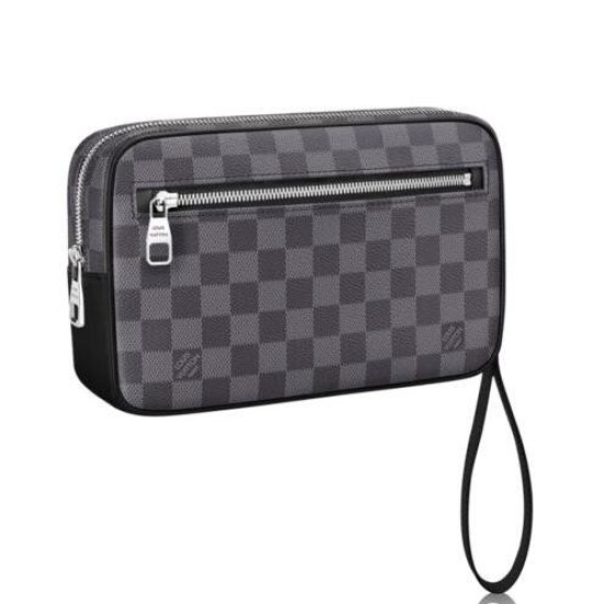 Replica Kasai Clutch Damier Graphite N41664 Kasai Clutch Damier Graphite N41664 imitazioni perfette