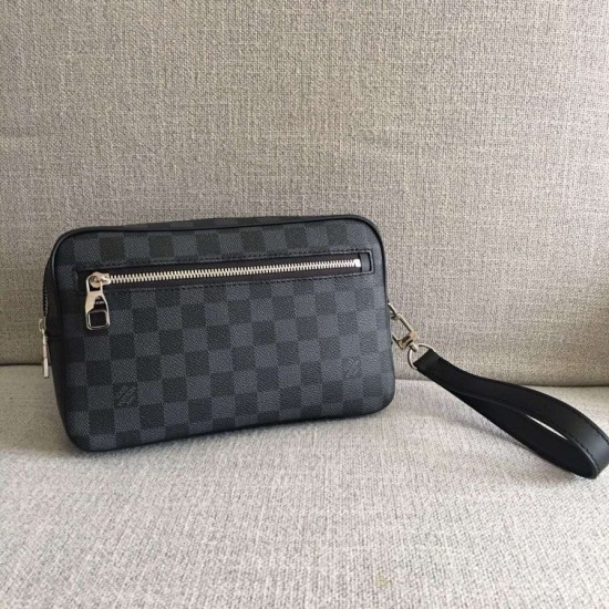 Replica Kasai Clutch Damier Graphite N41664 Kasai Clutch Damier Graphite N41664 imitazioni perfette