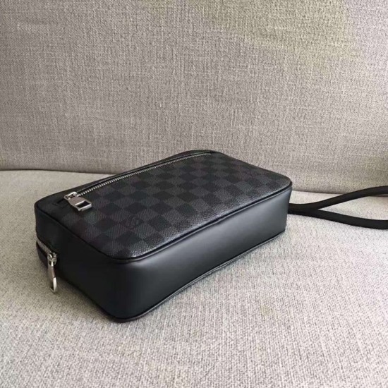 Replica Kasai Clutch Damier Graphite N41664 Kasai Clutch Damier Graphite N41664 imitazioni perfette