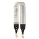 Dupe Alta gamma replica Cinturino ricamato Christian Dior 'Christian Dior' grigio imitazioni perfette Replica Alta gamma Cinturino ricamato Christian Dior 'Christian Dior' grigio Griffate