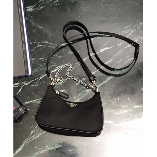 Dupe Mini borsa a tracolla Prada Re-Edition in nylon 1TT122 imitazioni perfette Replica Mini borsa a tracolla Prada Re-Edition in nylon 1TT122 Griffate