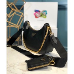 Borsa Prada Re-Edition 2005 in pelle Saffiano 1BH204 Nera Borsa Prada Re-Edition 2005 in pelle Saffiano 1BH204 Nera