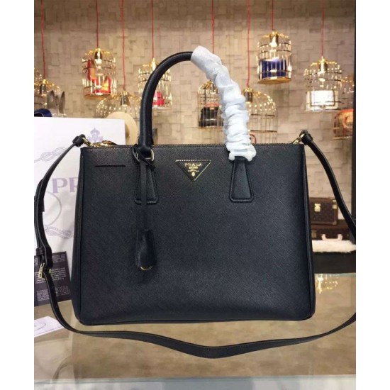 Dupe Imitazione Borsa tote Prada Galleria in pelle morbida 1BA274 Nera imitazioni perfette Replica Imitazione Borsa tote Prada Galleria in pelle morbida 1BA274 Nera Griffate