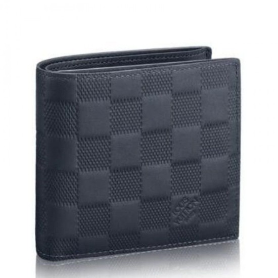 Dettagli perfetti Marco Portafoglio Damier Infini N63335 Dettagli perfetti Marco Portafoglio Damier Infini N63335