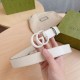 Cintura Gucci GG Marmont sottile 3cm 414516 Bianco Cintura Gucci GG Marmont sottile 3cm 414516 Bianco