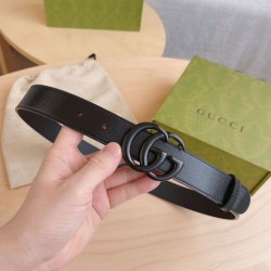Cintura Gucci GG Marmont sottile 3cm 414516 Nero Cintura Gucci GG Marmont sottile 3cm 414516 Nero