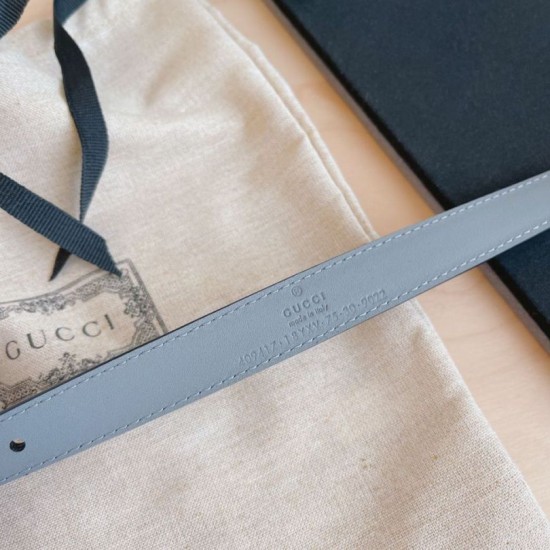 Cintura Gucci GG Marmont sottile 2cm 414516 Grigio Cintura Gucci GG Marmont sottile 2cm 414516 Grigio