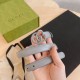 Cintura Gucci GG Marmont sottile 2cm 414516 Grigio Cintura Gucci GG Marmont sottile 2cm 414516 Grigio