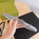 Cintura Gucci GG Marmont sottile 2cm 414516 Grigio Cintura Gucci GG Marmont sottile 2cm 414516 Grigio