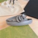 Cintura Gucci GG Marmont sottile 2cm 414516 Grigio Cintura Gucci GG Marmont sottile 2cm 414516 Grigio