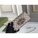 Portafoglio Gucci Horsebit 1955 con catena 621892 Caffè Portafoglio Gucci Horsebit 1955 con catena 621892 Caffè