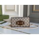 Portafoglio Gucci Horsebit 1955 con catena 621892 Caffè Portafoglio Gucci Horsebit 1955 con catena 621892 Caffè