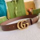 Pari Cintura Gucci GG con fibbia Doppia G 625839 Marrone Pari Cintura Gucci GG con fibbia Doppia G 625839 Marrone