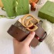 Pari Cintura Gucci GG con fibbia Doppia G 625839 Marrone Pari Cintura Gucci GG con fibbia Doppia G 625839 Marrone