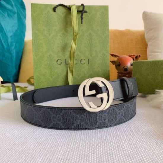 Pari Cintura Gucci GG con fibbia Doppia G 625839 Pari Cintura Gucci GG con fibbia Doppia G 625839