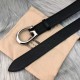 Gucci Cintura sottile con fibbia G 655566 Nero Gucci Cintura sottile con fibbia G 655566 Nero