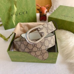 Pari Cintura reversibile Gucci GG Marmont 655566 Marrone