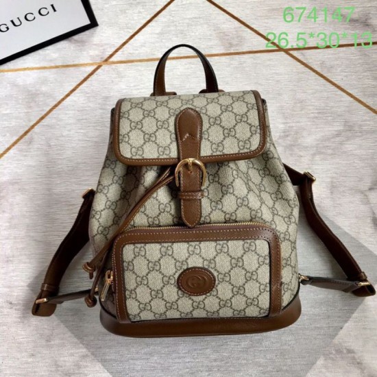 Zaino Gucci con Incastro G 674147 Zaino Gucci con Incastro G 674147