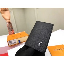 Pari di alta qualità Louis Vuitton Pocket Organizer Taiga Pelle M30283 Pari di alta qualità Louis Vuitton Pocket Organizer Taiga Pelle M30283