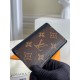 LV Pocket Organizer Monogram Macassar M60111