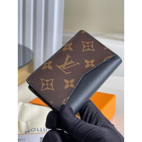 LV Pocket Organizer Monogram Macassar M60111