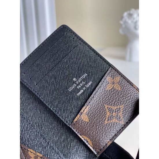 LV Pocket Organizer Monogram Macassar M60111