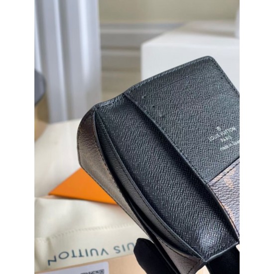 LV Pocket Organizer Monogram Macassar M60111