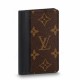 LV Pocket Organizer Monogram Macassar M60111