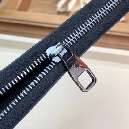 Portafoglio Louis Vuitton Zippy Vertical Monogram Eclipse M62295 Portafoglio Louis Vuitton Zippy Vertical Monogram Eclipse M62295