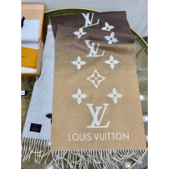 Sciarpa sfumata Louis Vuitton Reykjavik M73675 Sciarpa sfumata Louis Vuitton Reykjavik M73675