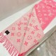 Sciarpa LV Daily LV rosa M76699 Sciarpa LV Daily LV rosa M76699