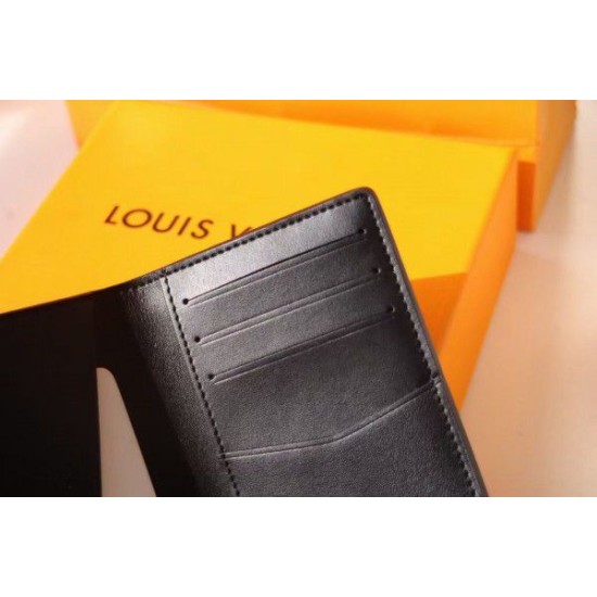 Dettagli perfetti Louis Vuitton Pocket Organizer Taurillon Shadow M80038 Dettagli perfetti Louis Vuitton Pocket Organizer Taurillon Shadow M80038