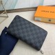 LV Zippy Organizer Damier Graphite N60111 LV Zippy Organizer Damier Graphite N60111