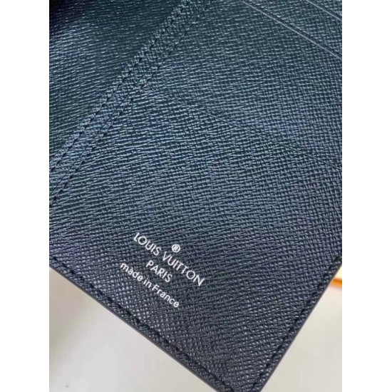 LV Brazza Portafoglio Damier Graphite 3D N60436 LV Brazza Portafoglio Damier Graphite 3D N60436
