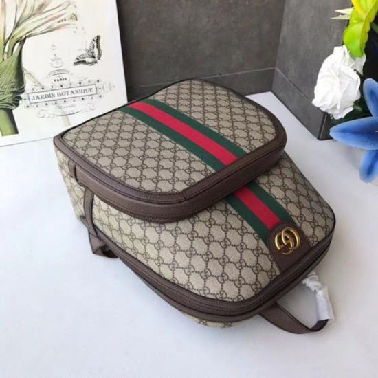Riproduzione Fedele Imitazione Ophidia GG Zaino medio 547967 Caffè scuro imitazioni Replica Alta Qualità Imitazione Ophidia GG Zaino medio 547967 Caffè scuro