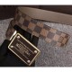 Replica Damier Ebene Inventeur Cintura reversibile M9677Q Imitazioni Replica perfette Damier Ebene Inventeur Cintura reversibile M9677Q