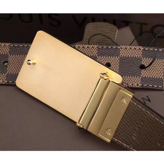Replica Damier Ebene Inventeur Cintura reversibile M9677Q Imitazioni Replica perfette Damier Ebene Inventeur Cintura reversibile M9677Q