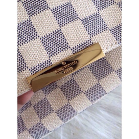 Replica perfette Borse Favorite MM Damier Azur N41275