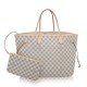 Replica Borse Neverfull GM Damier Azur N41360 Imitazioni Replica perfette Borse Neverfull GM Damier Azur N41360