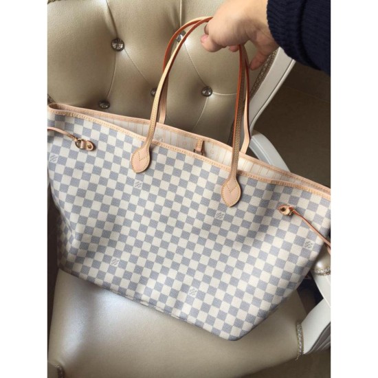 Replica perfette Borse Neverfull GM Damier Azur N51108