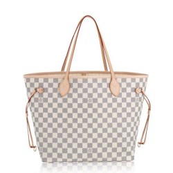 Borse Neverfull MM Damier Azur N51107