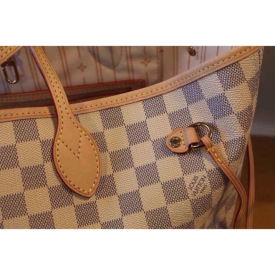 Replica Borse Neverfull MM Damier Azur N51107 Imitazioni Replica perfette Borse Neverfull MM Damier Azur N51107
