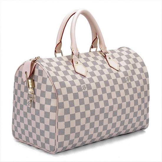 Replica Borse Speedy 35 Damier Azur N41369 Imitazioni Replica perfette Borse Speedy 35 Damier Azur N41369
