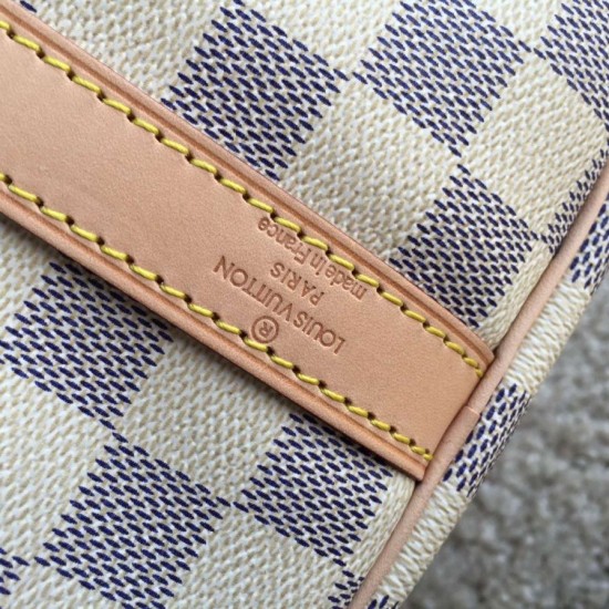 Replica Borse Speedy Bandoulière 30 Damier Azur N41373 Imitazioni Replica perfette Borse Speedy Bandoulière 30 Damier Azur N41373